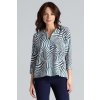 Blúzka voľného strihu L035 Pattern