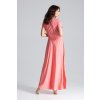 Dlhé elegantné šaty L042 Coral