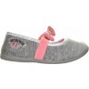 Minnie Mouse dievčenské sivé papuče