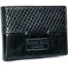 Pánska čierna kožená peňaženka Forever Young  F010