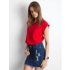 Dámske červené tričko