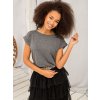 Dámske tmavosivé tričko