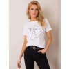 Dámske biele tričko s motívom