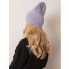 Šedofialová dámska čiapka