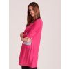 Dámska ružová tunika s vreckom