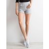 Dámske svetlo šedé šortky