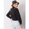 Čierna dámska mikina s rolákom (Veľkosť S/M)