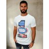 Biele pánske tričko s potlačou