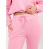 Svetlo ružová basic súprava mikiny a nohavíc