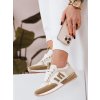 Bielo-béžové dámske štýlové tenisky
