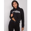 Čierna dámska mikina MICHIGAN