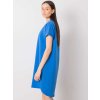 Modré dámské basic šaty