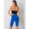 Modré biker shorts