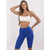 Modré biker shorts