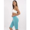 Tyrkysové biker shorts