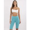 Tyrkysové biker shorts