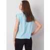 Svetlo modré dámske tričko s potlačou Malibu