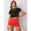 Čierny dámsky crop top
