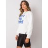 Smotanová dámska mikina s nápisom