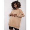 Béžová dámska mikina