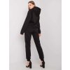 Čierna dámska tepláková súprava
