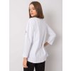 Biele dámske tričko s vreckom