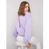 Svetlo fialová dámska mikina