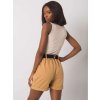 Svetlo hnedé kraťasy s pásikom