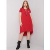 Červené pohodlné šaty