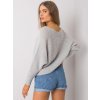Šedý pletený sveter Carina