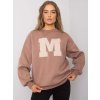 Taupe mikina s písmenom M