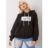 Čierna dámska mikina s nápisom