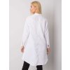 Biela dámska asymetrická košeľa