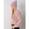 Svetlo fialová pletená dámska čiapka