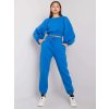 Modrá súprava s naberanými rukávmi