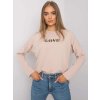 Béžové dámske tričko s nápisom LOVE