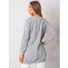 Svetlosivá dámska tunika so zipsami