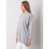 Svetlosivá dámska tunika so zipsami