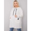 Smotanová dámska tunika s vreckom