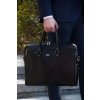Pánska kožená bordová taška SOLIER