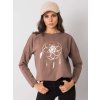 Hnedá blúzka s potlačou lapača snov