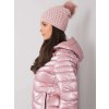 Svetlo ružová čiapka s brmbolcom