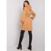 Camel dámske mikinové šaty s kapucňou