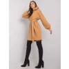 Camel dámske mikinové šaty s kapucňou