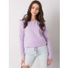Svetlo fialové dámske tričko s dlhými rukávmi (Veľkosť M)