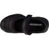 Čierne dievčenské baleríny Skechers Velocity-Púty