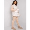 Béžový trojdielny set s vestou Minneola