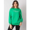 Zelená mikina Cherbourg s nápisom Official