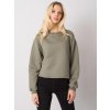 Khaki dámska prešívaná mikina