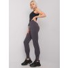 Tmavosivé dámske tepláky s vreckami